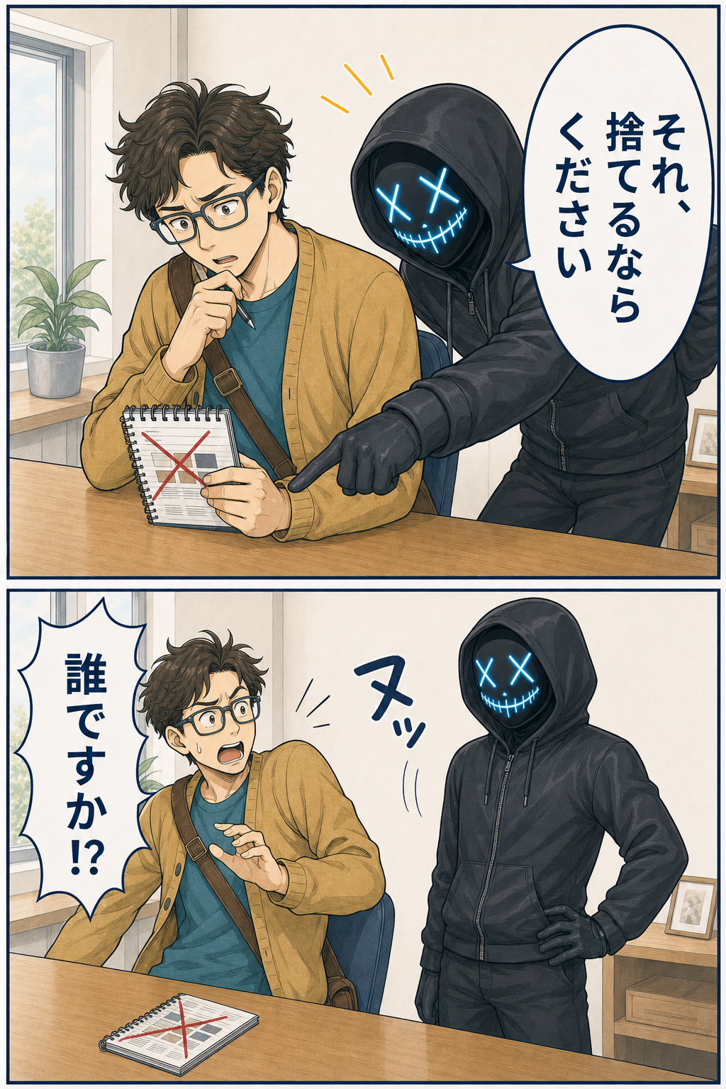 捨てかけた企画メモを親バカ社長が欲しがり、SOTAが驚く漫画